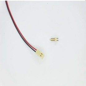 Resim 2,54mm 2 Pin 2510 Kablolu Dişi Konnektör + 180D Erkek PCB Tipi 20cm - 0,50mm 