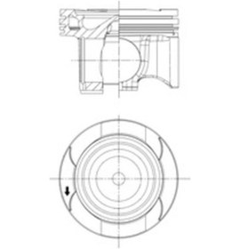 Resim Kolbenschmidt 41829600 Piston Segman Std Om 654.9. 82.009mm W177 18 W247 18 W205 18 C118 18 C257 17 W213 16 W223 20 Vito W447 19 Sprinter 907 910 20 A6540306400 Diğer 