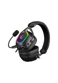 Resim Rampage RX7 Combat 7.1 Surround Mikrofonlu RGB Kulak Üstü Oyuncu Kulaklığı 