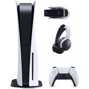 Resim Sony Playstation 5 CD'li 825 GB YD + Pulse 3D Kulaklık + Kamera 