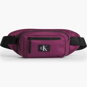 Resim Calvin Klein BADGE BELT WAISTBAG Erkek Bordo Bel Çantası 