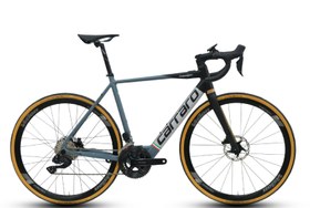 Resim CARRARO COMPETIZIONE ELEKTRİKLİ YOL BİSİKLETİ 540H 24-V HD FSA 250Wh MAT SİYAH-GRİ- BRONZ 