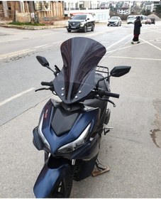 Resim Motocam Motolüx Ist 34 Ön Cam 2025-2026 Model 54cm Siyah Renkli 4mm 
