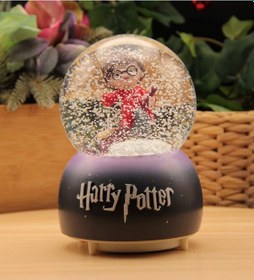 Resim Harry Potter Kar Motorlu, Işıklı Ve Müzikli Mega Boy Kar Küresi 