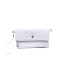 Resim Barbara Kadın Clutch Çanta 67-6010 Beyaz - Beyaz 