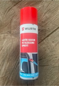 Resim Würth Kapı Fitil Yenileme Conta Lastik Bakım Yenileme Spreyi 300ml 