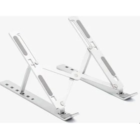 Resim Katlanabilir Metal Laptop Standı - Taşınabilir 