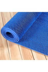 Resim Blue Home NEW Banyo Duş Havuz Zincir Mat Paspas Kaydırmaz Pvc Paspas / MAVİ / EBAT: 90 cm x 1 MT 