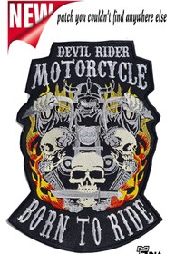 Resim SUNA GİYİM harley buyuk boy ceket,yelek arma 