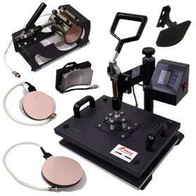 Resim iPress C2938-5 Combo Transfer Baskı Makinası (Çok Fonksiyonlu) 