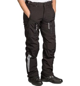 Resim Tex 1093 Soft Shell Tam Korumalı Motosiklet Pantolonu 64869 Siyah 
