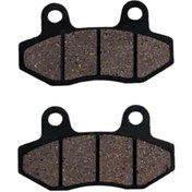 Resim Motolüx Rossi Rs 108R 50 Cc Scooter Ön Fren Disk Balatası Takımı 