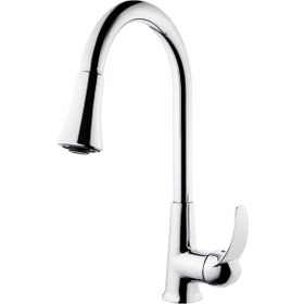 Resim Hms 2 Fonksiyonlu Spiralli Mutfak Eviye Batarya 