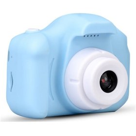 Resim Ximistore9 Çocuklar İçin Eğlenceli 720p Mini Dijital Fotoğraf Makinesi Ve Kamera, 2 İnç Ekran, 800w Pixel, Mavi 
