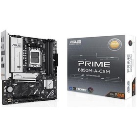 Resim Asus Prıme B850m-a-csm Ddr5 Hdmı-dp Pcıe 5.0 Am5 Matx Kurumsal Anakart 