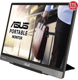 Resim ASUS ZENSCREEN MB14AC 14 TASINABILIR USB MONITOR IPS 1920x1080 5MS USB TYPE-C 3YIL MAT EKRAN . USB TYPE-C to A ADAPTOR. DUSUK MAVI I 