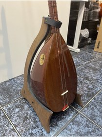Resim İlke Bağlama Uzunsap Maun 40cm (kalın taşıma kılıfı , tel ve mızrap hediyeli) 