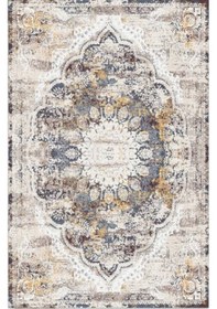 Resim Renkli Kaymaz Tabanlı Halı Yolluk Makinede Yıkanabilir Çok Renkli 