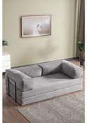 Resim Lounge Aktivite Koltuğu Çok Amaçlı Koltuk Yatak Gri Gri 