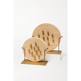 Resim Petralis Dekoratif Disk Obje Set Traverten Mermer 