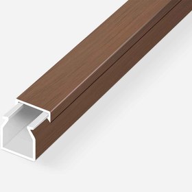Resim Mutlusan Kablo Kanalı 2M Ceviz 25X25 mm 