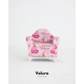 Resim Velura Home & Living Çocuk Koltuğu & Prenses Desenli 
