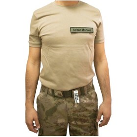 Resim Yeni Askeri Tişört - Yeni Tsk Kamuflaj Cırt Cırtlı Peç Alanlı T-S Çok Renkli 