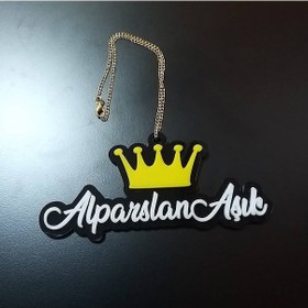 Resim Kişiye Özel Dikiz Ayna Süsü Kral Taçlı 
