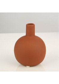 Resim Vitale Seramik Vazo Kiremit Ak.jf095004470-5 Renkli 