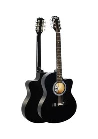 Resim Midex Rg-540bk Kaliteli Kesik Kasa Siyah 40 İnç Akustik Gitar Seti 4/4 Yetişkin 