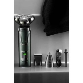 Resim Vexor 3 Başlıklı Profesyonel Saç ve Sakal Bakım Seti Vücut, Burun ve Kulak Tüy Alma 