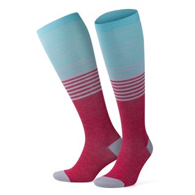 Resim Bambu Dikişsiz Diz Boyu 15-20 mm Hg Basınçlı Kompresyon Çorap 3590 - Pembe / 39-42 