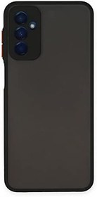 Resim Nevarium Samsung Galaxy M23 Kılıf Mat Buzlu Kamera Korumalı Silikon 