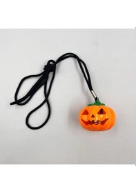Resim Halloween Balkabağı Işıklı Kolye Diğer 