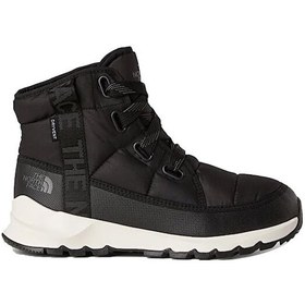 Resim The North Face W Thermoball Lace Up Luxe Wp Kadın Kar Botu Nf0a817wkt01 Siyah Siyah 