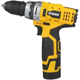 Resim Rtrmax RTX1212 Şarjlı Matkap 12V 2x1.5 Ah Çift Akü X-Lion 