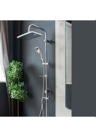 Resim Faumix Ckpenta01 Krom Yağmurlama Tepe Duş Seti Krom 