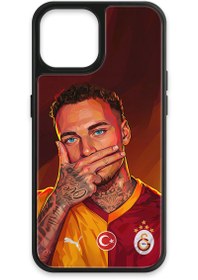 Resim Galatasaray Noa Lang Gol Sevinci Cam Telefon Kılıfı - iPhone 13 