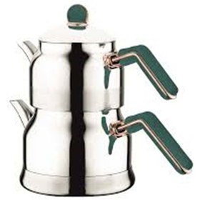 Resim Konak Züccaciye Tombik Çaydanlık Takımı Orta 