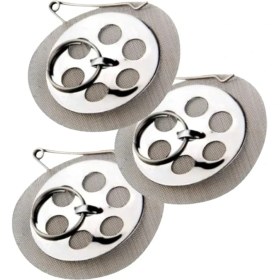 Resim CetKing 3 Adet Demlik Içi Sök-Tak Çay Süzgeci Çaydanlık Süzgeci Her Modele Uyumlu Fonksiyonel Süzgeç 