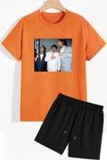 Resim trendypassion Müslüm Baskılı Şort T-shirt Eşofman Takımı 