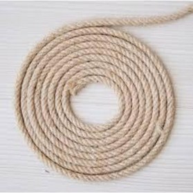 Resim JUTBURADA Nev Hasır Ip 5mm 100m (jüt Halat Kendir Doğal Ip) Nevhasirip5mm100m 