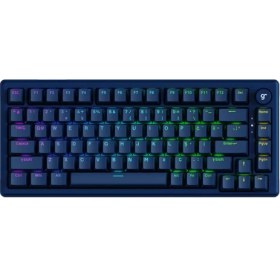 Resim Gameraider K1 He Dark Blue Ultra-Fast Lime Manyetik Switch 8k Hz Türkçe Kablolu Gaming Klavye 