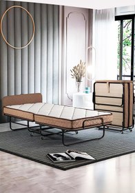 Resim Niron Yatak Supreme Tek Kişilik Lüks Katlanır Ve Karyola 90x200 