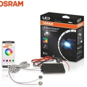 Resim Osram 12v Far Içi Led Lamba (7 RENKLİ LED AMBİYANS--SESE DUYARLI-BLUETOOTH) 