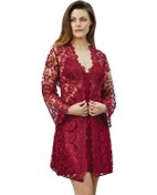 Resim Jeremi 613 Gecelik Sabahlık Dantelli Saten 6'Lı Set Çeyiz Takım 