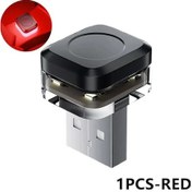 Resim Hightower 2 Adet Kırmızı Mini Led Fonksiyonlu Araç Işığı Taşınabilir Dekoratif İç Aksesuar 