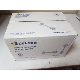 Resim Çetsan Muhafazalı Askı Tij Takımı 50 Adet 