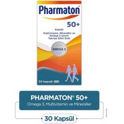 Resim Pharmaton 50 Plus Omega 3 Içerikli 30 Kapsül 