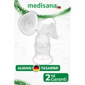 Resim Alman Tasarım Göğüs Pompası Manuel Süt Pompası Anne Süt Sağma Pompası 